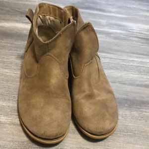 Tan dress shoes for kids size 4